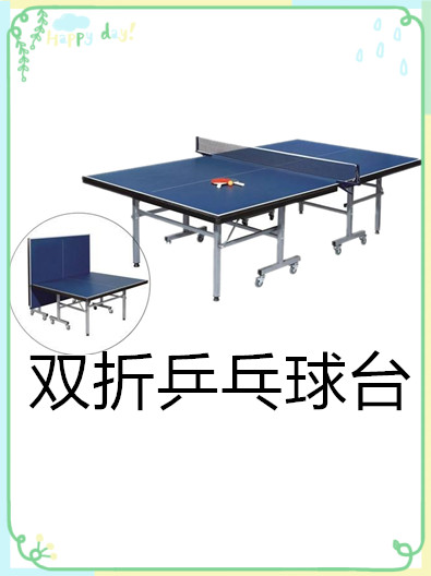 室內(nèi)雙折乒乓球臺(tái)有哪些特點(diǎn)呢？